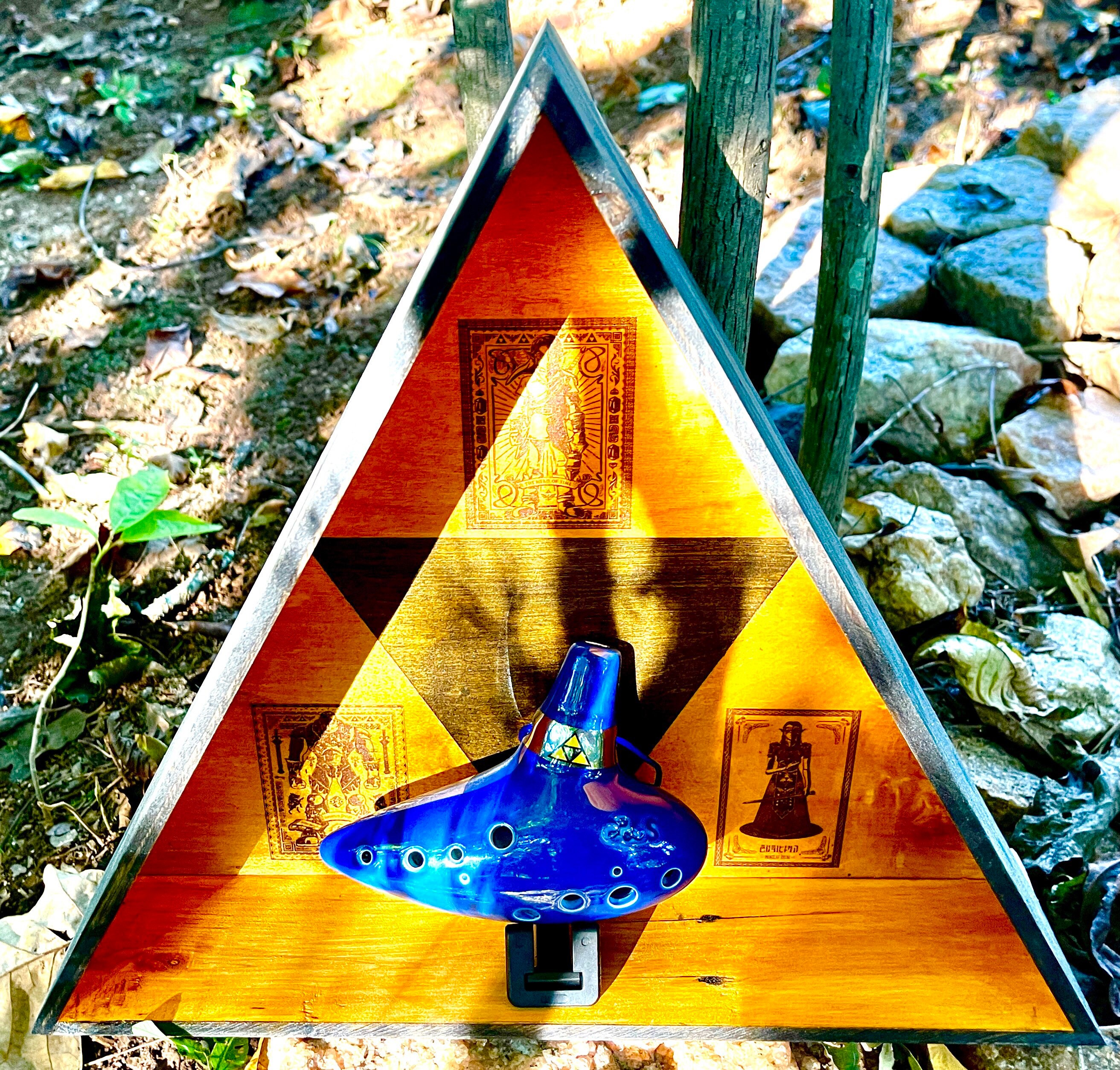 Zelda Triforce, Triangle Display Shelf. - Etsy