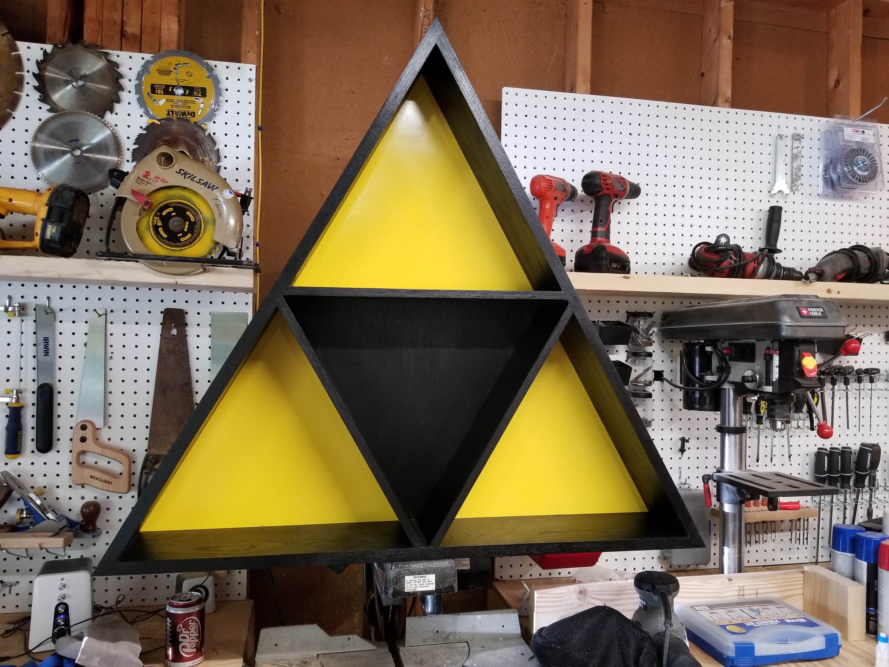 Triforce Display Shelf - Etsy