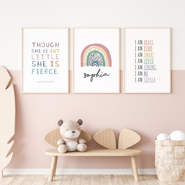 Kids Wall Art - Etsy UK