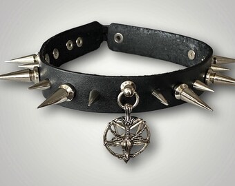 アクセサリー Stannum Leather Plate Necklace Stannum Leather Plate Necklace – PRY