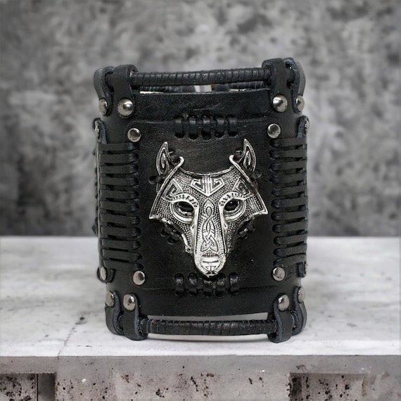 Etsy mens leather bracelets best sale
