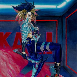 K/DA All Out Akali Fanart