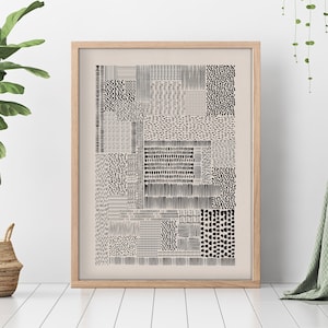 Geometric Minimalist Art Line Art Poster Nordic Graphic Art Print Modern Wall Art Line Drawing Print Line Art Modern Art Minimal Poster