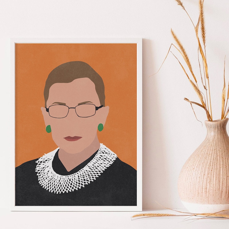 Ruth Bader Ginsburg Art - Etsy