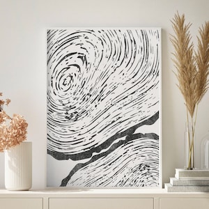 Large Tree Ring Prints, Tree stump prints, Boho Tree ring print, tree ring art, Abstract art, large art prints, digital download