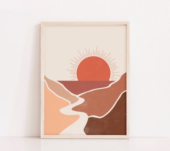 Modern on sale art print
