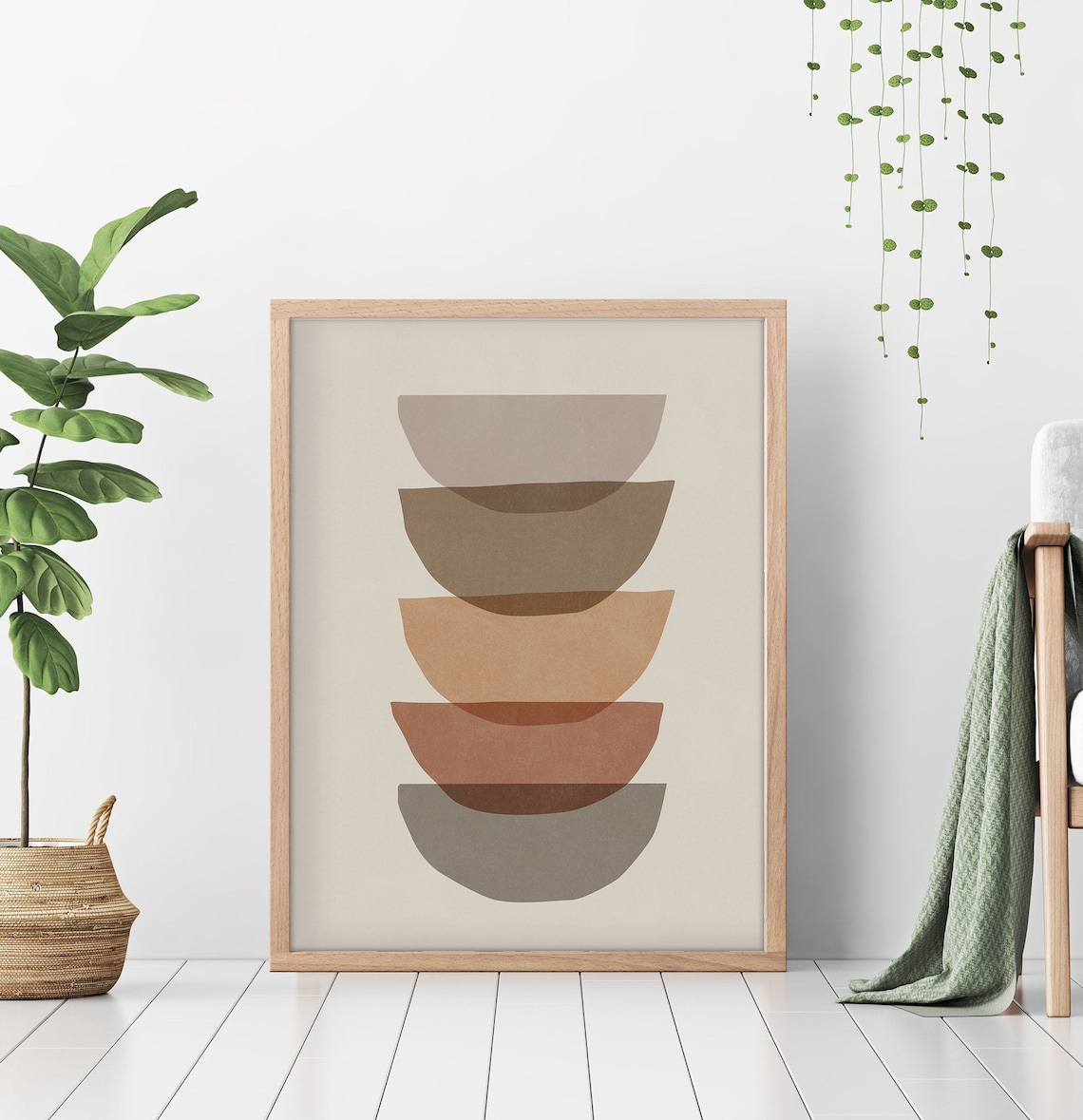 Geometric Printable Wall Art Modern Art Print Digital Print | Etsy