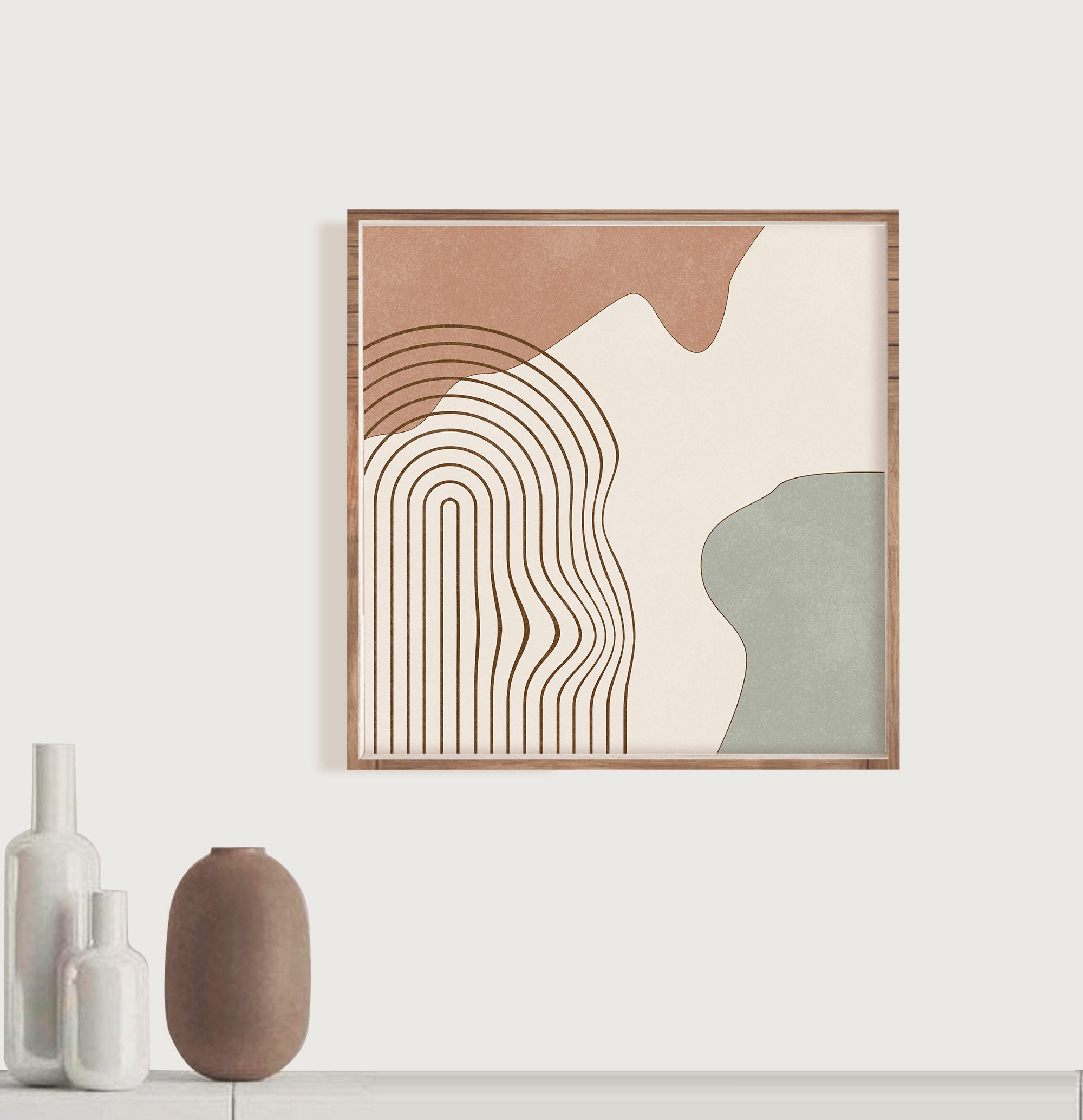 Prints Digital Prints Art & Collectibles Mid Century Wall Art Boho Wall