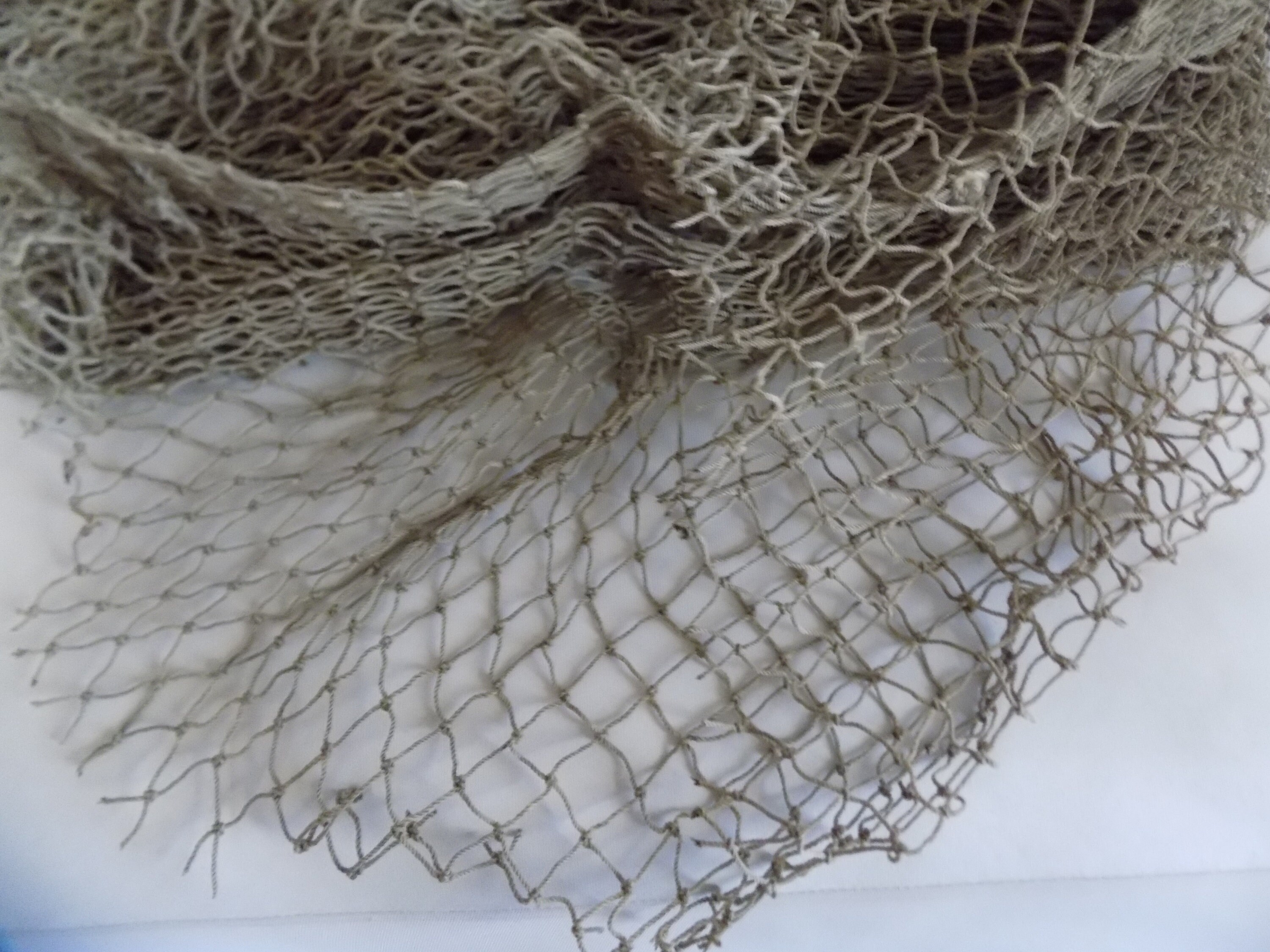 Decorative Nautical Fish Net Knotted Approximately 5' X Etsy