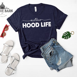 Grappig sarcastischmisschien aanstootgevendmom life hood shirts - Funny Mom Shirt - Cadeau voor mama - Moeder Hood Life