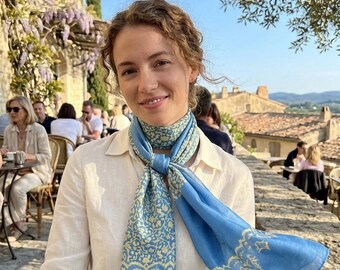 Kelaghayi Silk scarf-R43