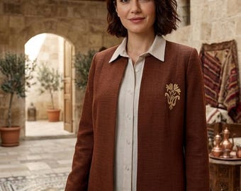 The Vianelle Collection — Terra Cotta Jacket