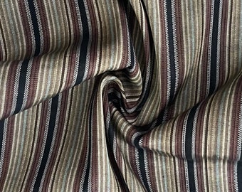 Multicolor striped Turkish kutnu fabric