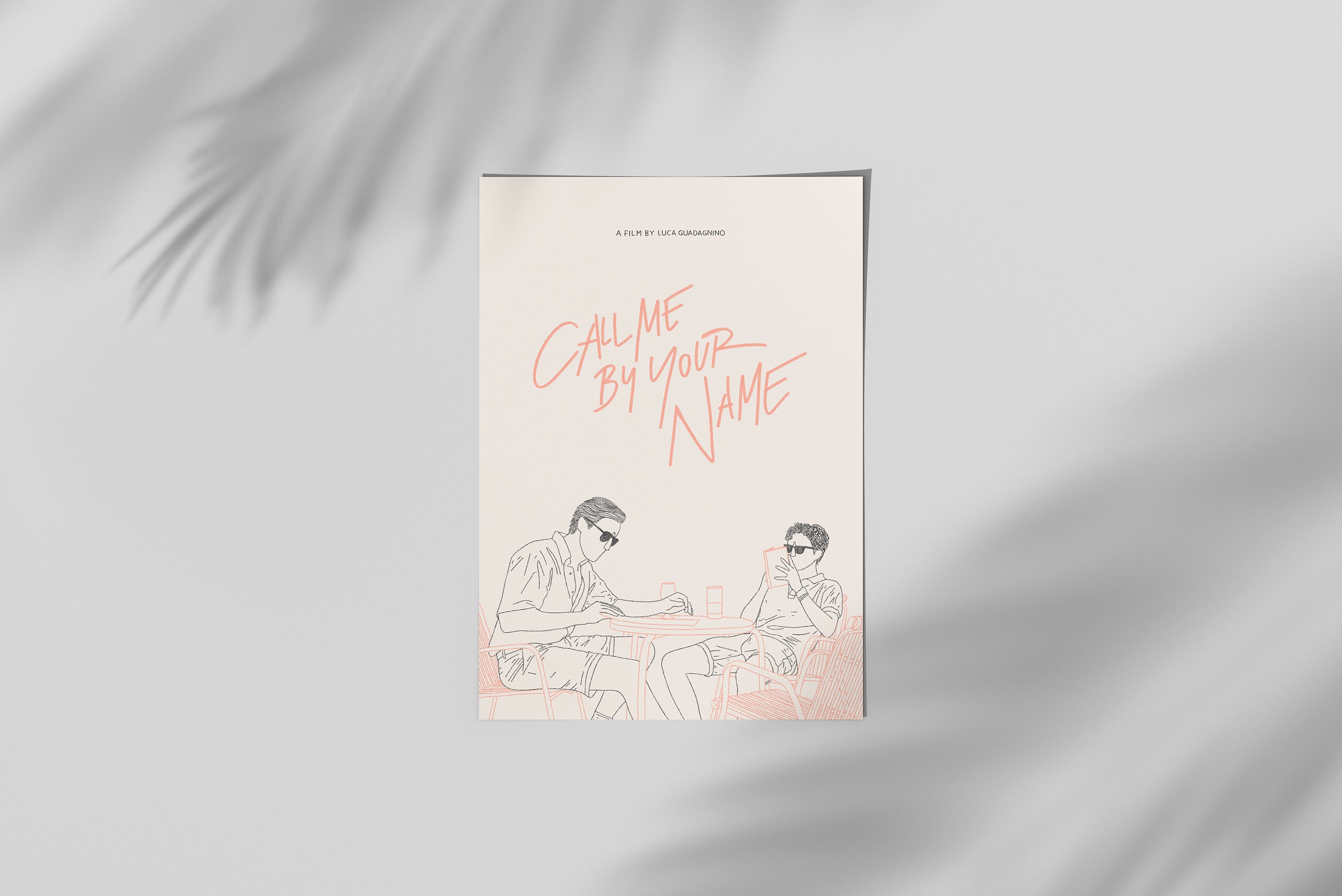 Call Me By Your Name Movie Poster Print Etsy Call Me By Your Name Movie Poster Print Etsy