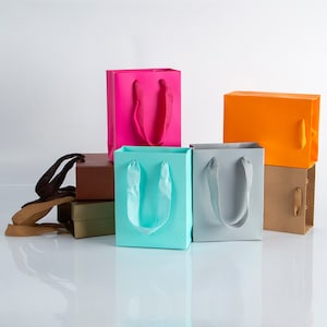 Sacola de papel 50 peças, 12x6x16cm, sem logotipo, sacola de papel kraft, sacos de presente de casamento, sacos de presente, festa de dia dos namorados, sacos de presente