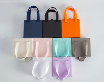100Pcs Paper Jewelry Gift Boxes: Cardboard Drawer with Ribbon Tote