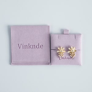 Personalisierte Mikrofaser-Schmucktasche mit Einsteckkarte, individuelles Logo-Druck-Schmuckbeutel, kleiner Umschlagbeutel, Schmuckverpackungsbeutel