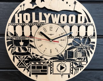 Home /& Crafts The Jungle Book Original Design Wall Clock Handmade Gift for Any Occasion Wedding Anniversary Unique Birthday