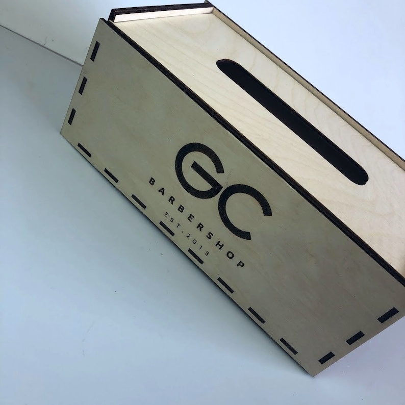 Napkin Holder Wood Tissue Box Cover Logo Personalized Storage Organizer Kitchen Decor Dining Table Rustic Centerpiece Paper Towels Monogram