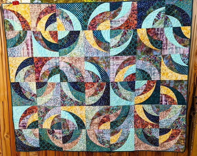 Blue Onion Quilt Pattern by Saginaw St Quilts, Item 8107BL Etsy