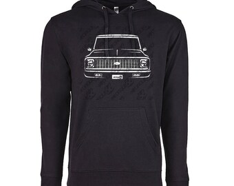 square body chevy hoodie