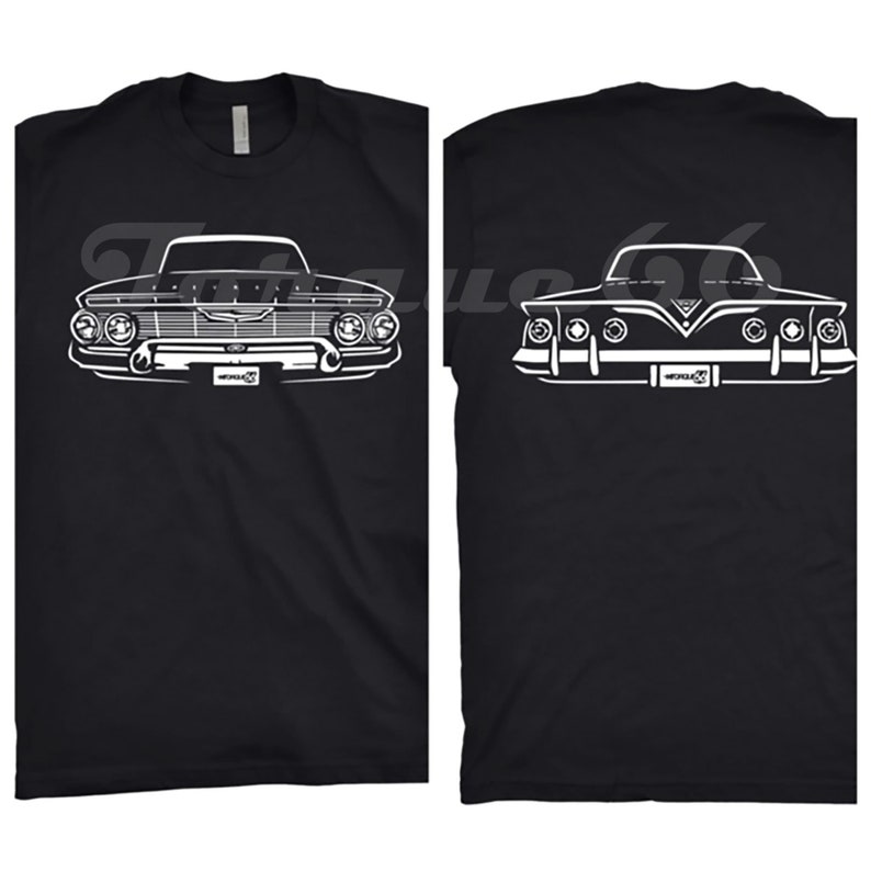 Classic Car Shirt of 1961 Chevy Impala Car Enthusiast 1961 Etsy