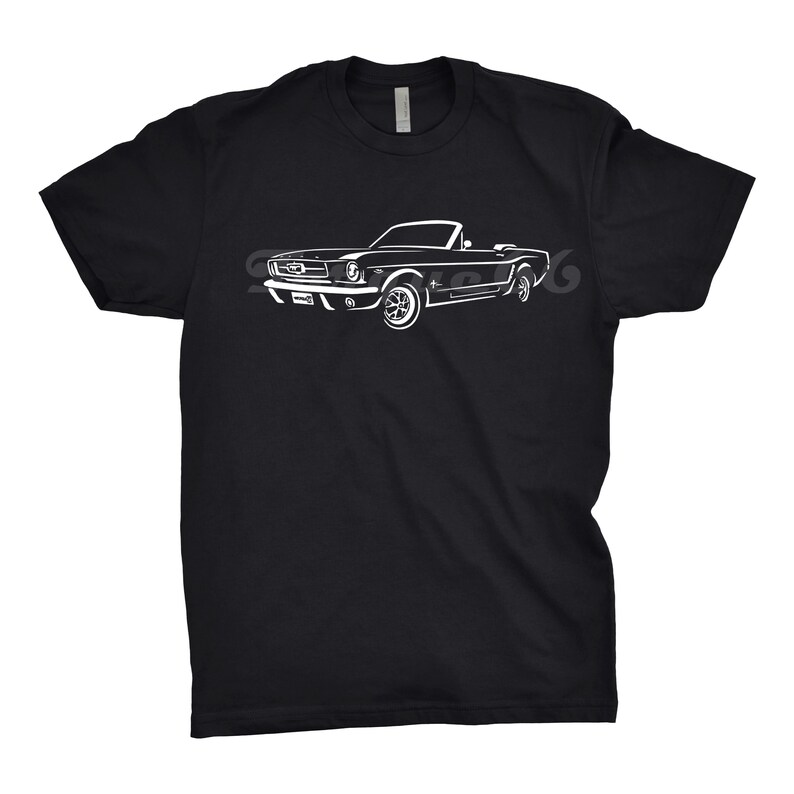 Classic Car Shirt of Ford Mustang Convertible Car Enthusiast Etsy