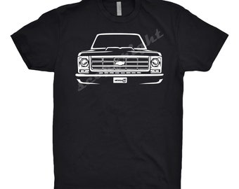 Classic Car Shirt of 1963 Chevy C10 Truck Car Enthusiasts | Etsy