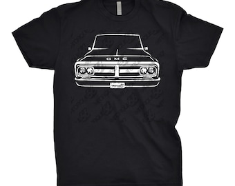 Classic Car Shirt of 1969 GMC Truck, Unisex, Car Enthusiasts, GMC Shirt, 1969 GMC Truck Shirt, 1969 1970 1971 1972 gmc Shirt