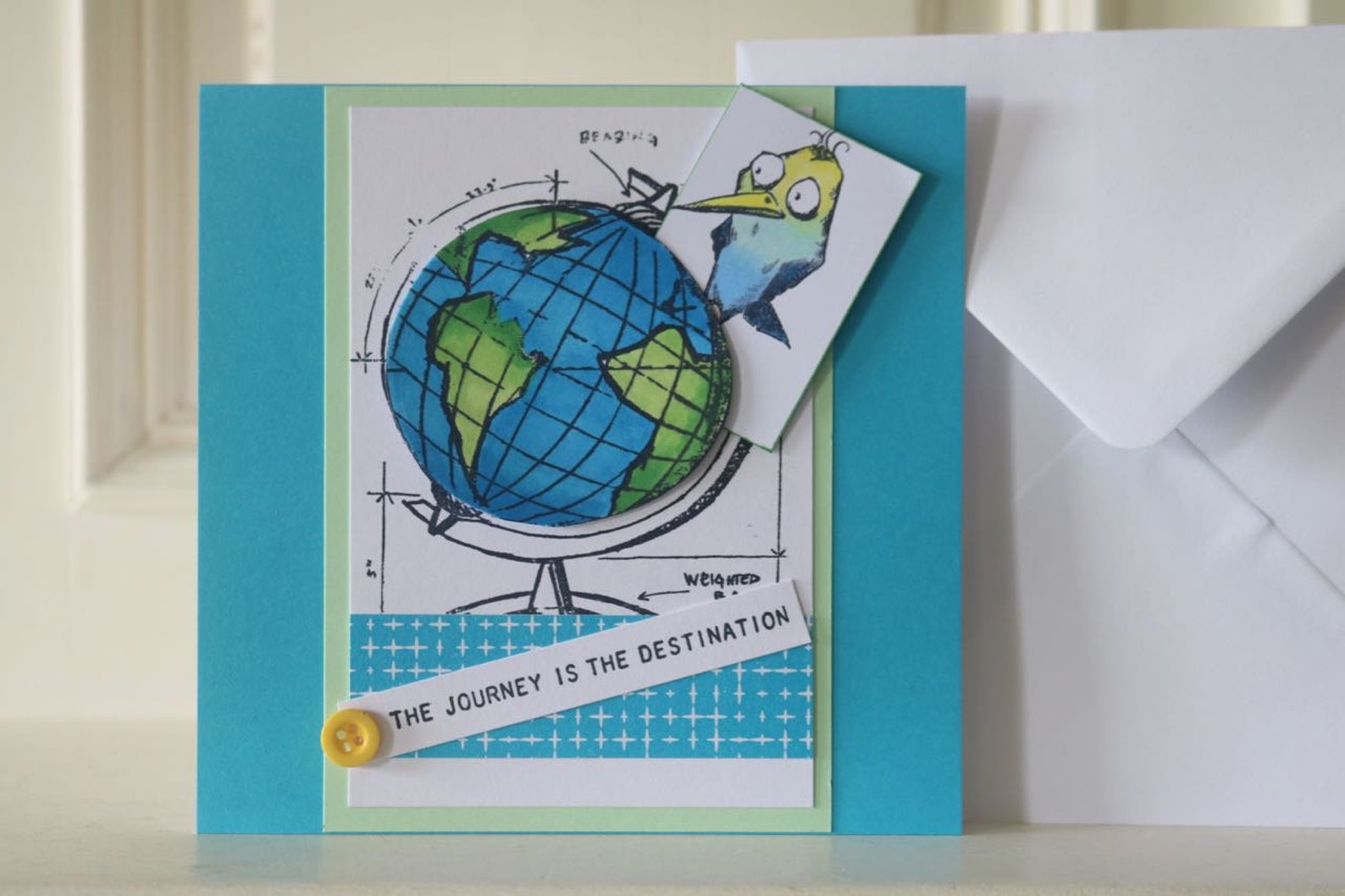 Handmade Travel Birthday Any Occasion Card Etsy