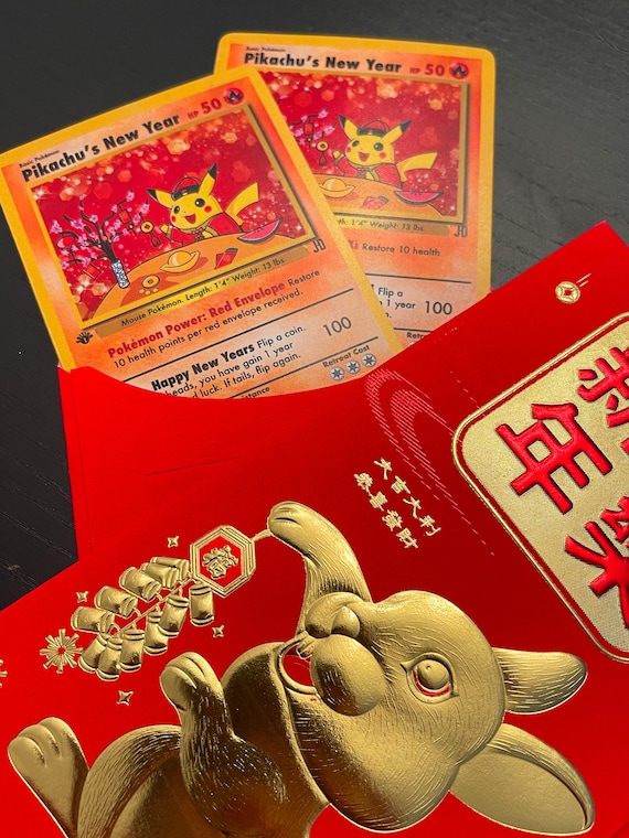 pokemon lunar new year cards 2026 Lunar New Year Gift Box