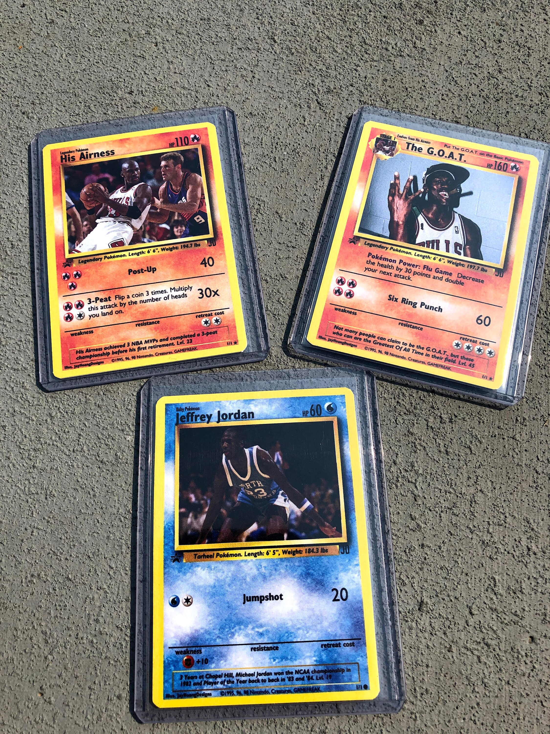 G.O.A.T Card Pack Michael Jordan - Etsy
