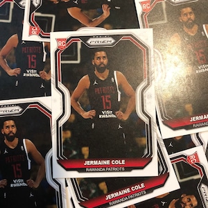 Carte de basketball recrue J. Cole - Patriots de Rawanda