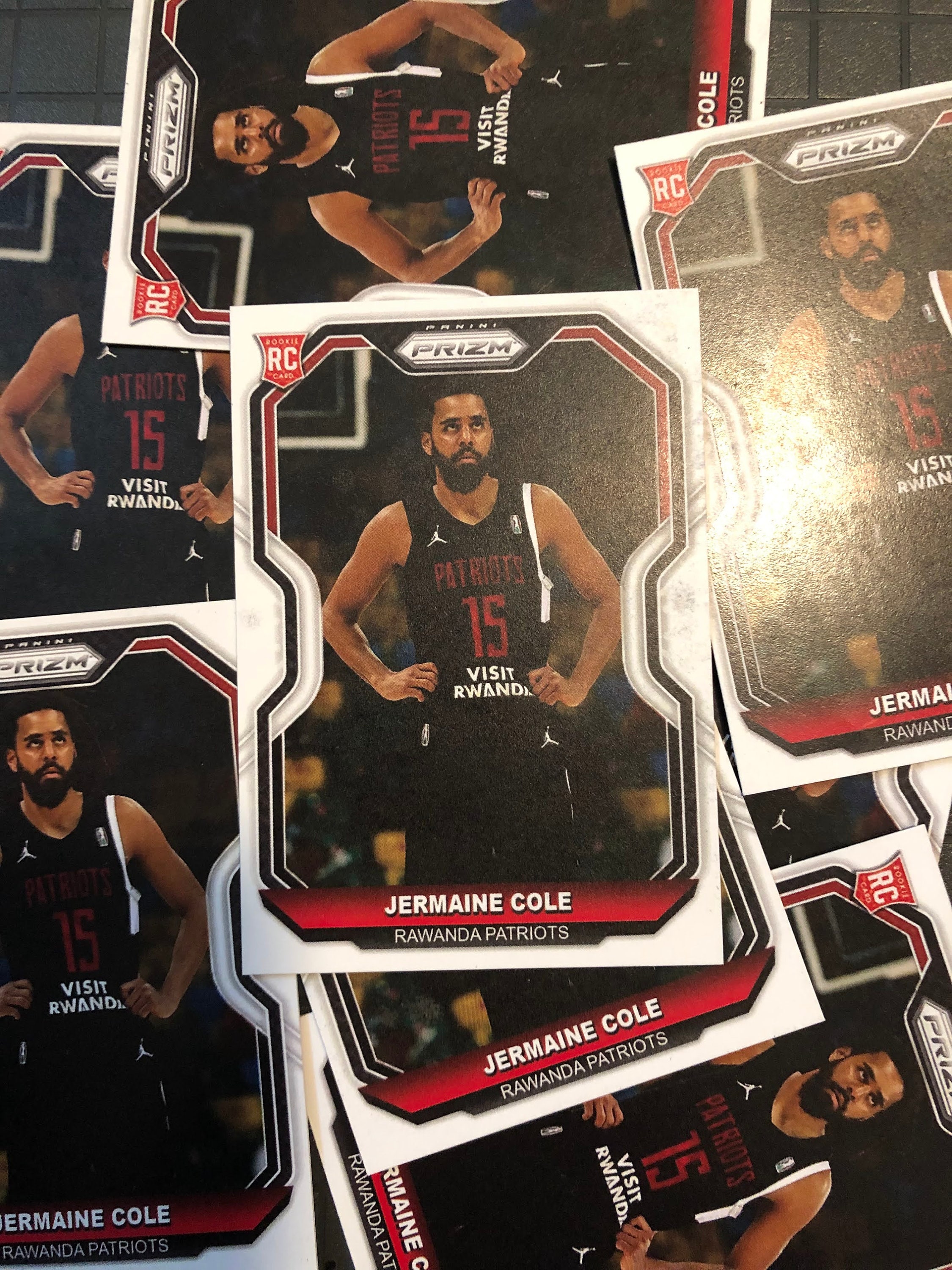 J. Cole Rookie Basketball Card - Rawanda Patriots - Etsy