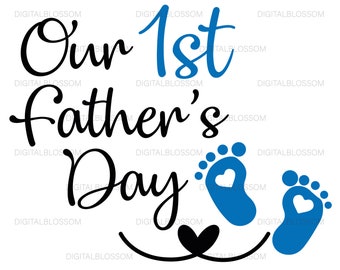 Download 1st Father S Day Etsy