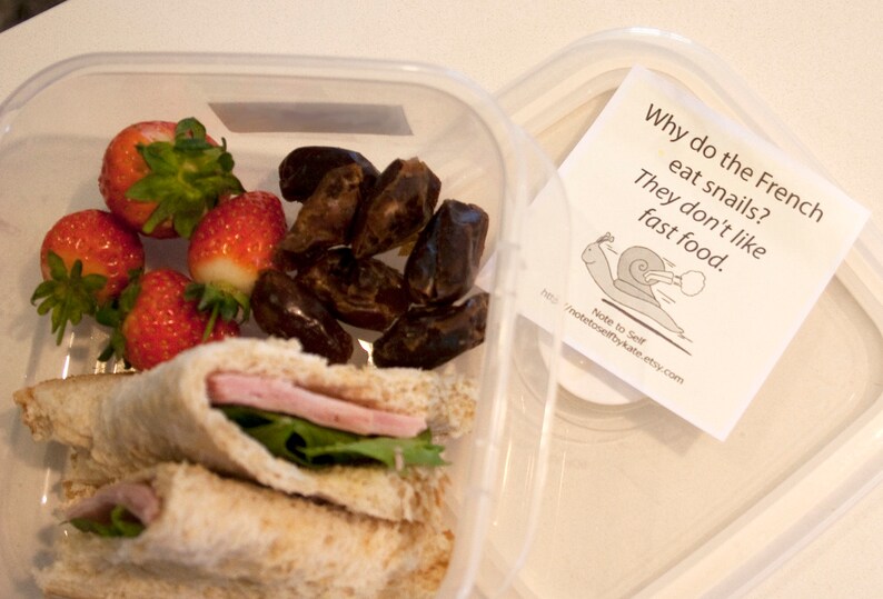 Kid's Jokes Sticky Note Pad Etsy