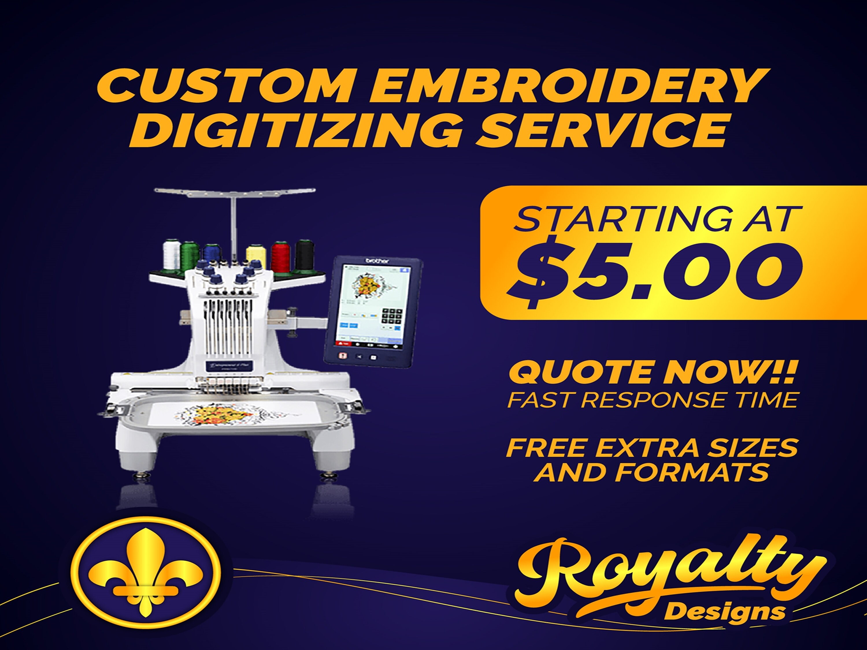 Custom Embroidery Digitizing Custom Logo Design Custom Embroidery Pattern Image Digitizing Digitizing Service Embroidery Designs Custom Embroidery Digitizing Custom Logo Design Custom Embroidery Pattern Image Digitizing Digitizing Service Embroidery Designs