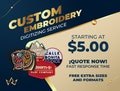 Custom Embroidery Digitizing / Custom Embroidery Pattern/ Custom Digitizing / Embroidery Designs/ Custom Logo Design product logo