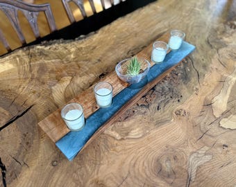 Table Centerpiece, Maple and Resin