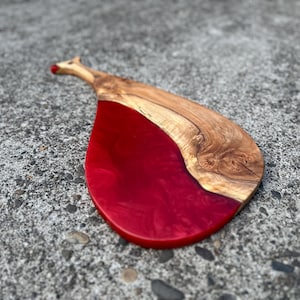 Maple and Resin Charcuterie Board