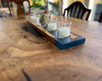 Table Centerpiece, Maple and Resin