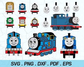 Download Thomas the train svg | Etsy