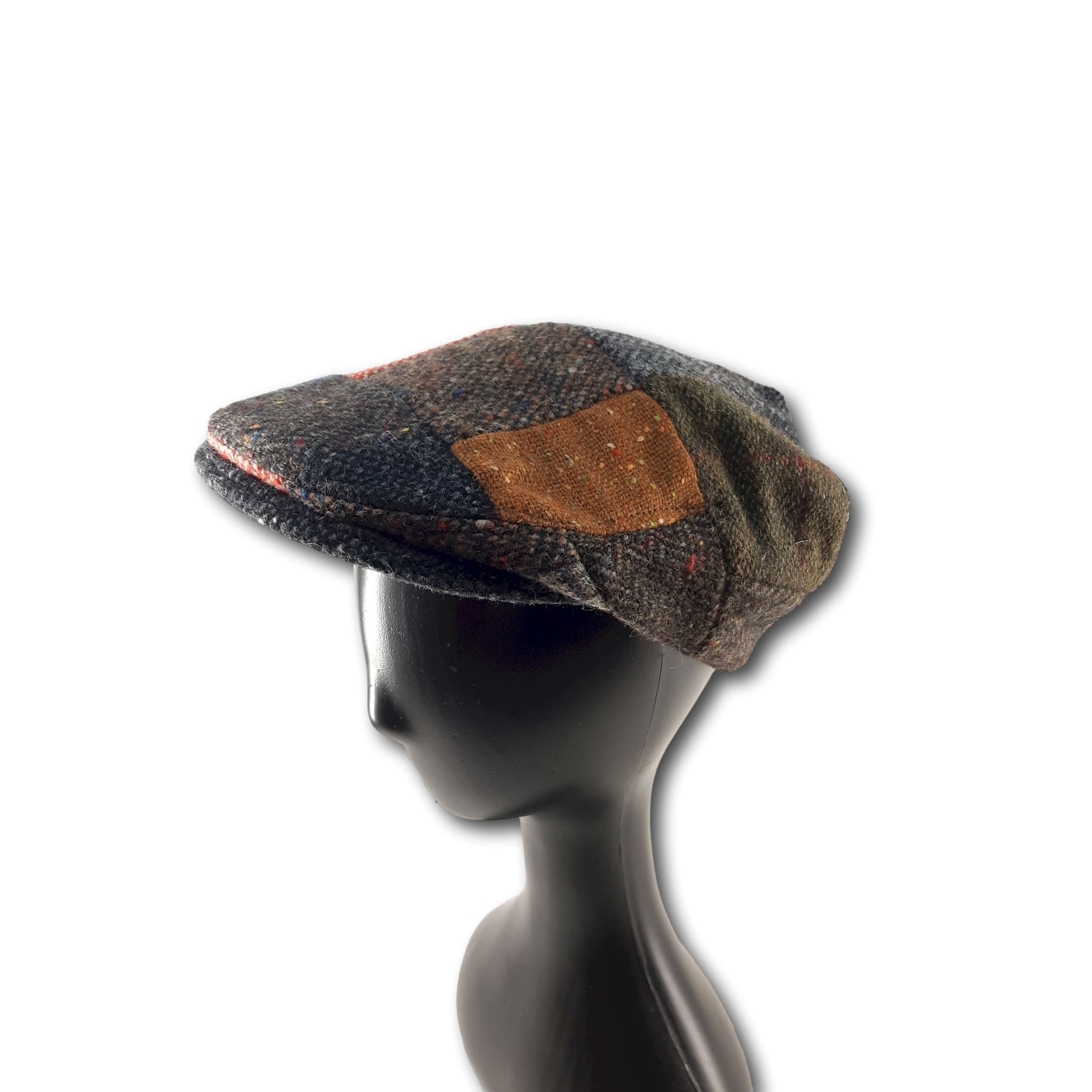 Irish rainbow tweed cap sale
