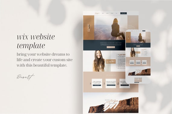 Wix Website Template Custom Template for Small Business | Etsy Singapore