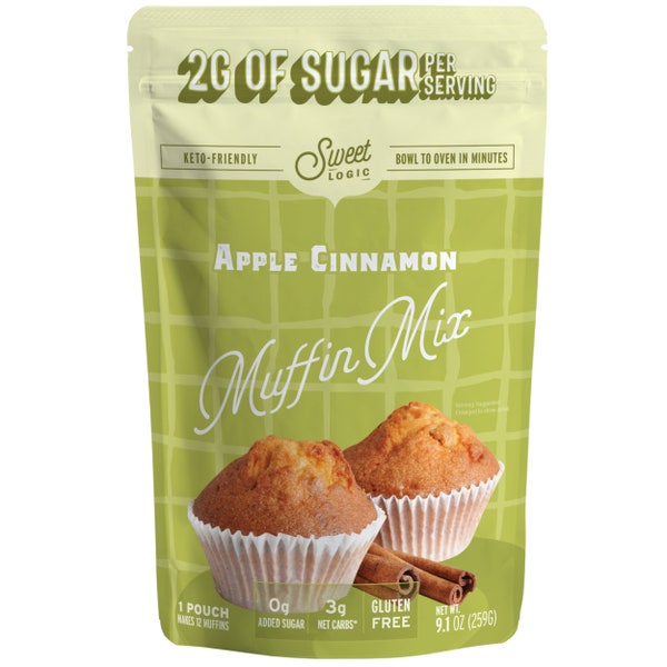 Keto Apple Cinnamon Cake Baking Mix - 3g Net Carb per serving
