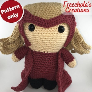 Patron de crochet de la sorcière écarlate PDF