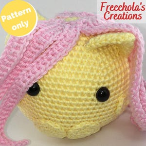 Fluttershy crochet pattern PDF