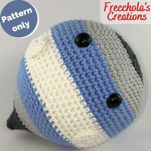 Demiboy flag ghost crochet pattern PDF