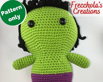 Hulk crochet pattern PDF