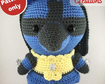 Lucario crochet pattern PDF